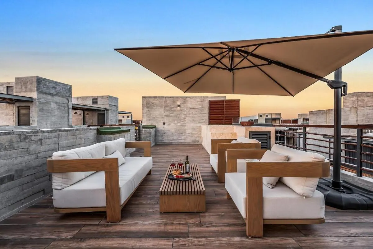 Gorgeous Luxury Penthouse At Xalet Tulum With Private Roof And Jacuzzi Appartement