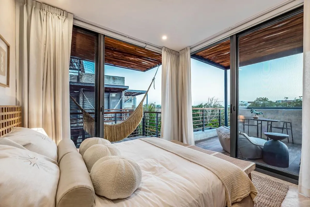 Gorgeous Luxury Penthouse At Xalet Tulum With Private Roof And Jacuzzi Appartement