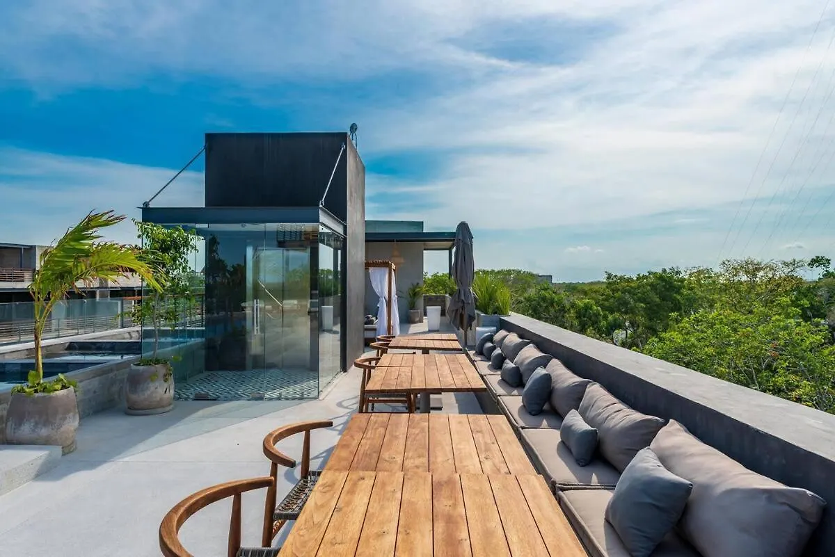 Gorgeous Luxury Penthouse At Xalet Tulum With Private Roof And Jacuzzi Appartement