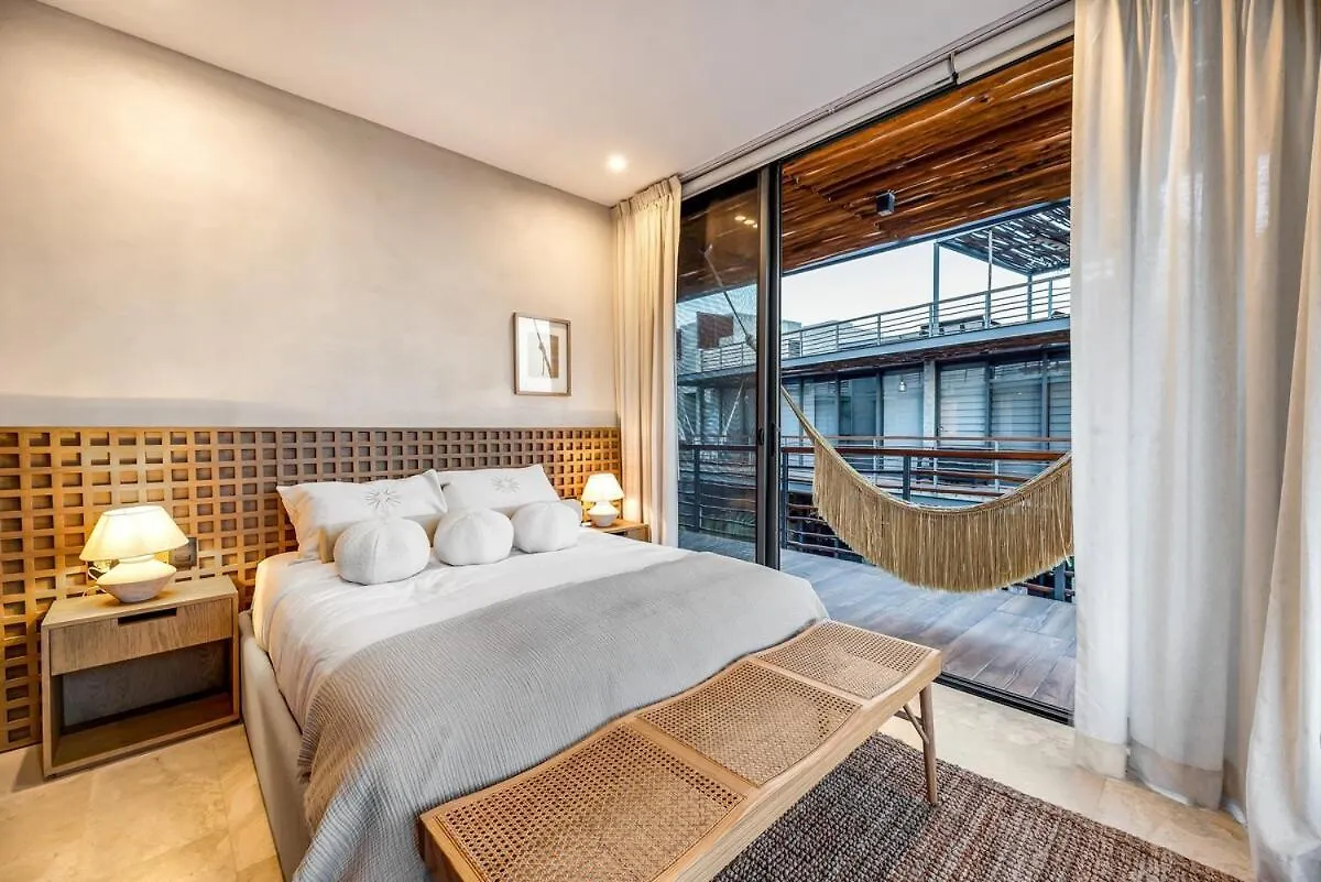 Gorgeous Luxury Penthouse At Xalet Tulum With Private Roof And Jacuzzi Appartement