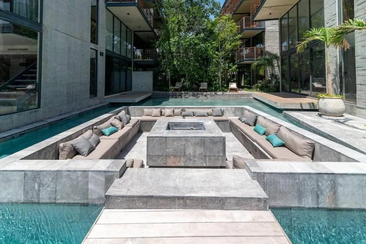Gorgeous Luxury Penthouse At Xalet Tulum With Private Roof And Jacuzzi Appartement